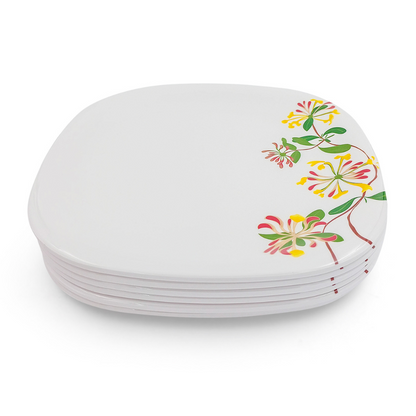 SUPERWARE, Plate Set - BOTANIC FLOWER | 6 Nos.