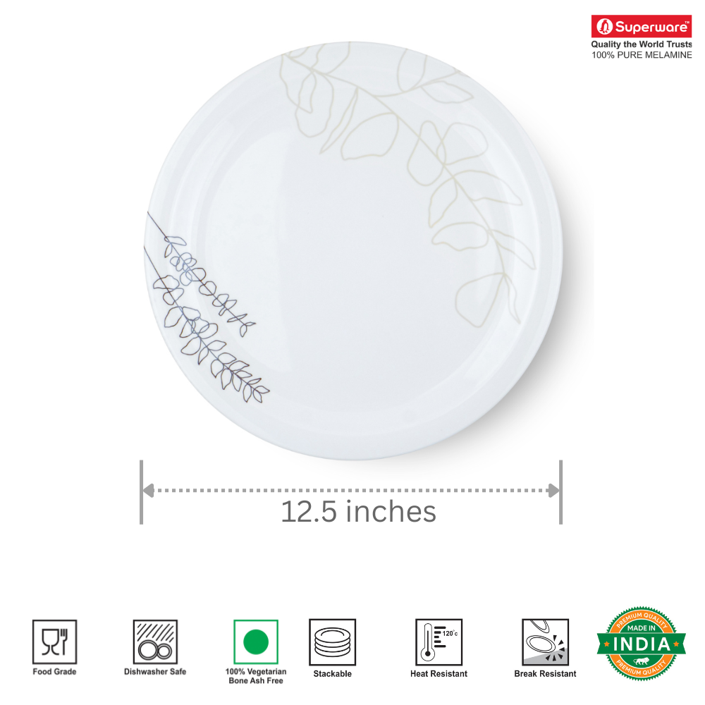 SUPERWARE, Plate Set - BREEZE | 6 Nos.