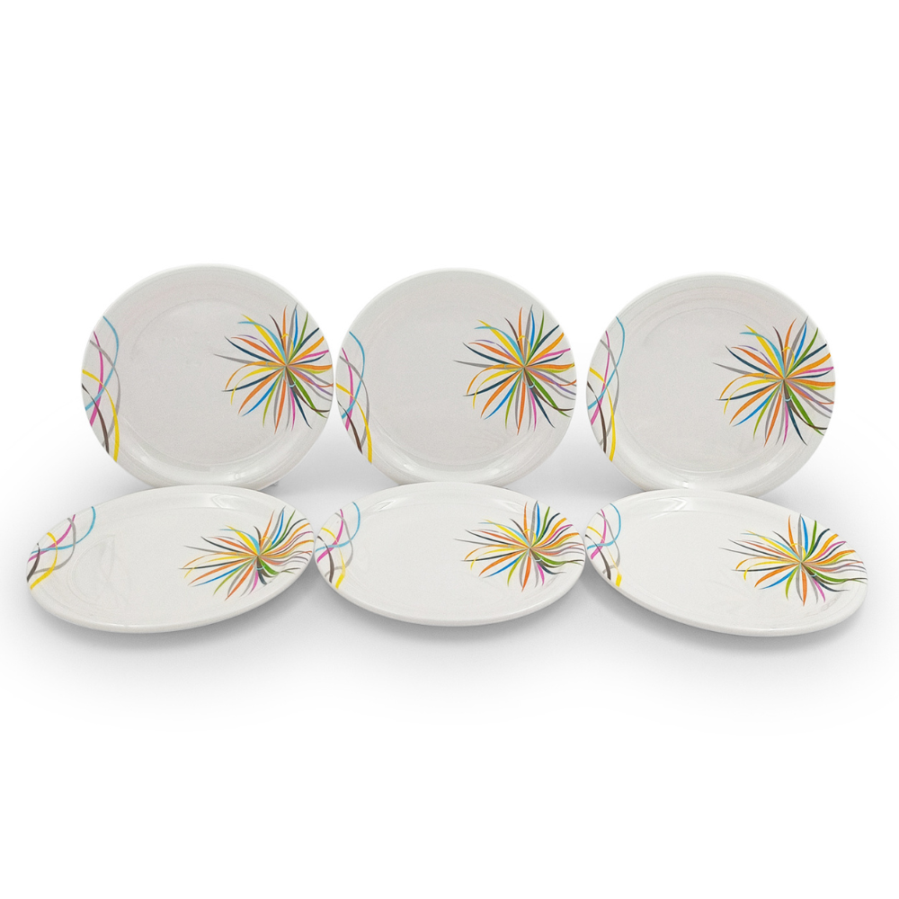 SUPERWARE, Plate Set - CELEBRATION | 6 Nos.
