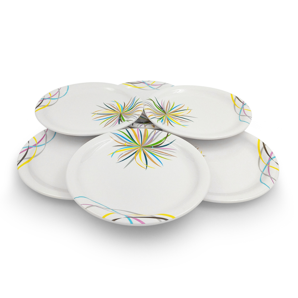 SUPERWARE, Plate Set - CELEBRATION | 6 Nos.