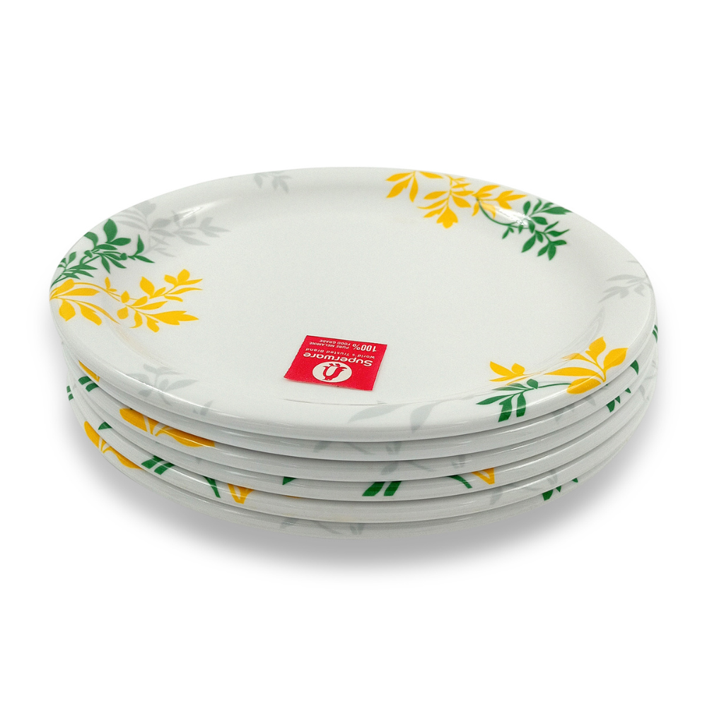 SUPERWARE, Plate Set - COUNTRY LEAF | 6 Nos.