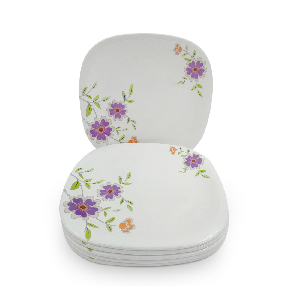 SUPERWARE, Plate Set - DAFFODILS | 6 Nos.