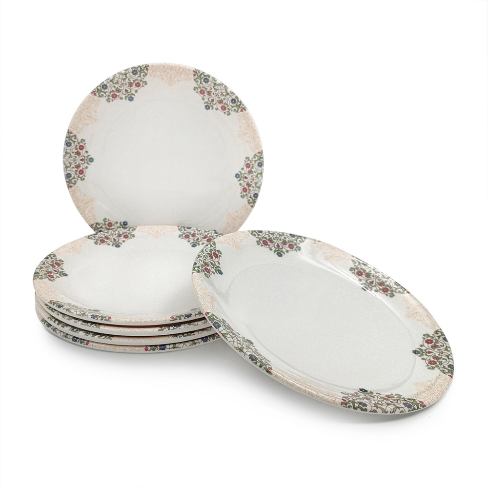 SUPERWARE, Plate Set - ETHENIC ART | 6 Nos.