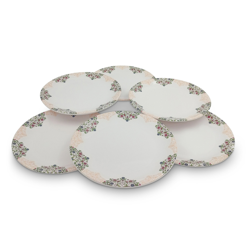 SUPERWARE, Plate Set - ETHENIC ART | 6 Nos.