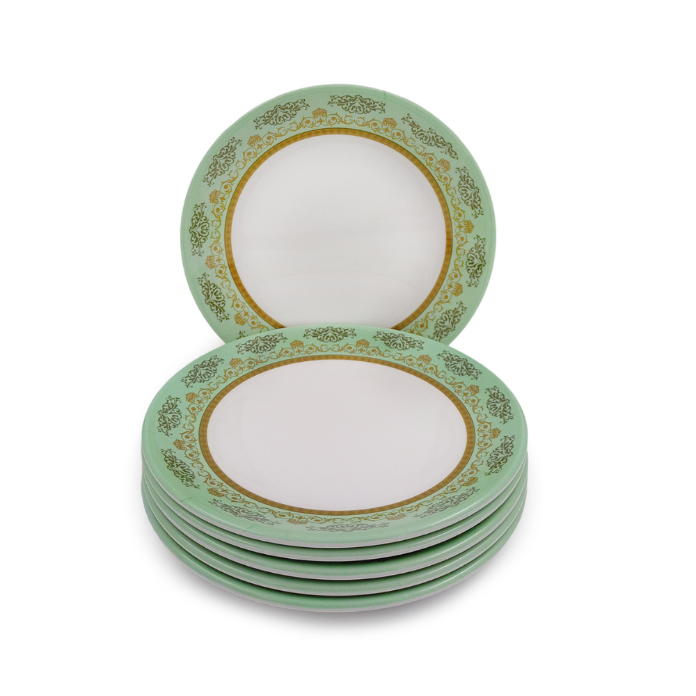 SUPERWARE, Plate Set - JADE GARDEN | 6 Nos.