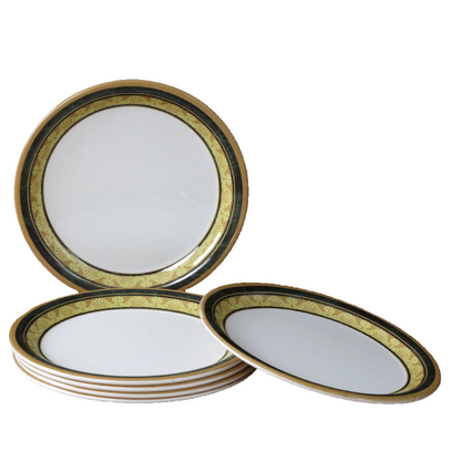 SUPERWARE | Pure Melamine | Small Plate Set - MAJESTIC (7.5") | 6 Nos. | Stain Free, Glazed Finish