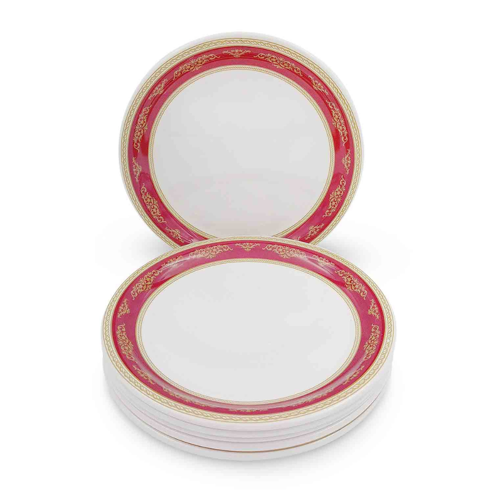 SUPERWARE, Plate Set - ORIENTAL GOLD | 6 Nos.
