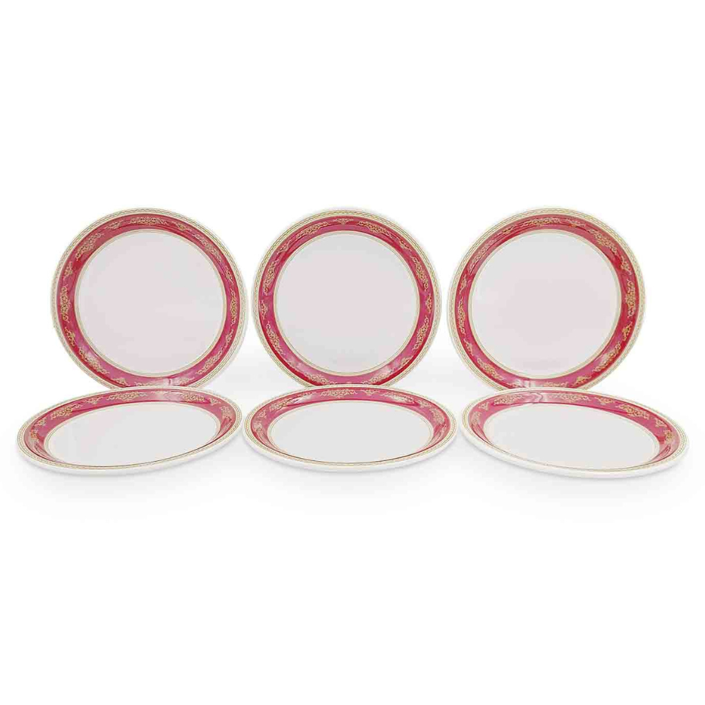 SUPERWARE, Plate Set - ORIENTAL GOLD | 6 Nos.