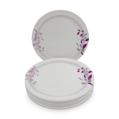 SUPERWARE, Plate Set - PURPLE PETAL | 6 Nos.