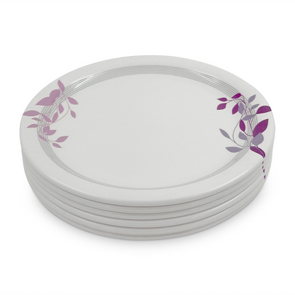 SUPERWARE, Plate Set - PURPLE PETAL | 6 Nos.
