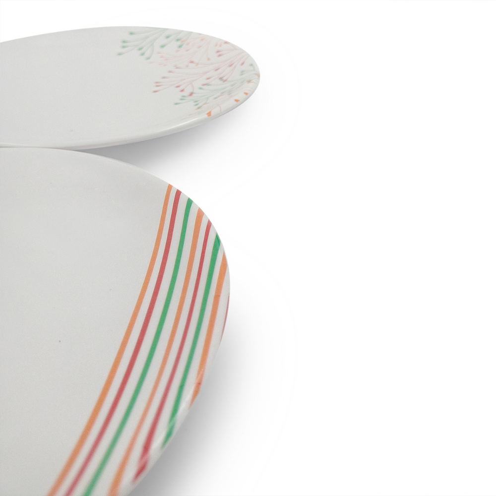 SUPERWARE, Plate Set - RAINBOW | 6 Nos.