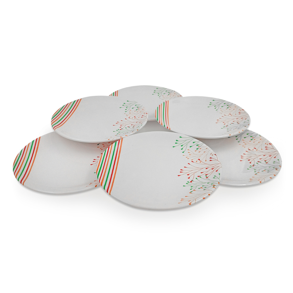 SUPERWARE, Plate Set - RAINBOW | 6 Nos.