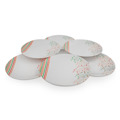 SUPERWARE, Plate Set - RAINBOW | 6 Nos.