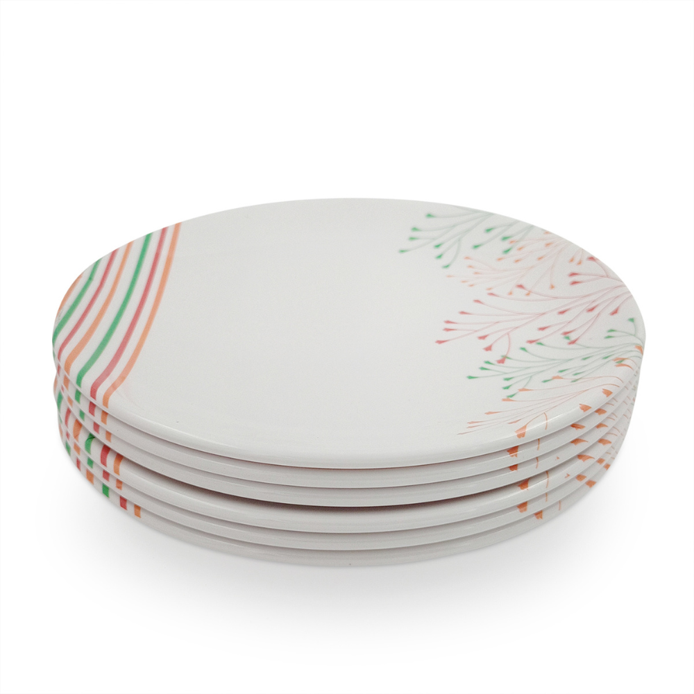 SUPERWARE, Plate Set - RAINBOW | 6 Nos.
