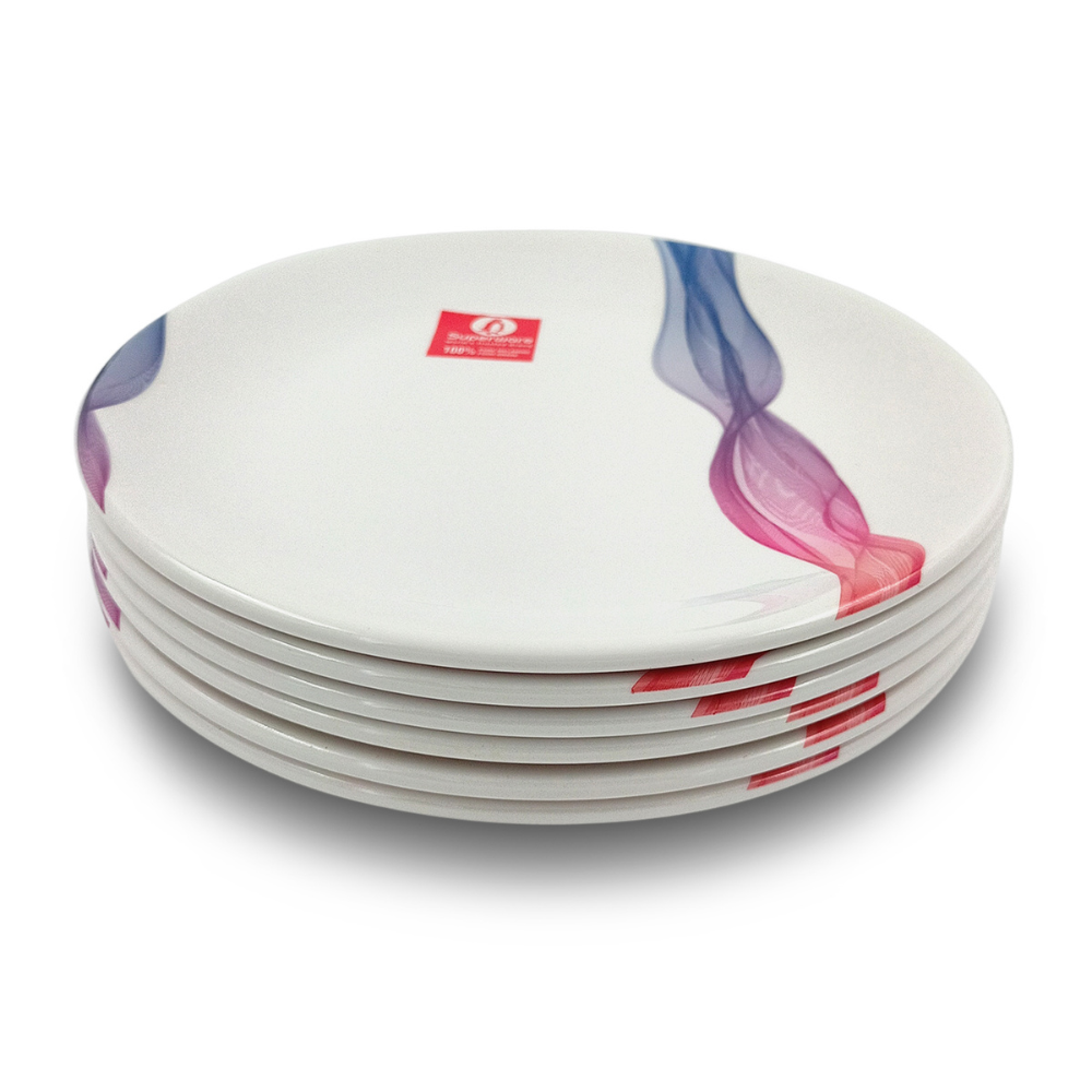 SUPERWARE, Plate Set -  SILKY | 6 Nos.