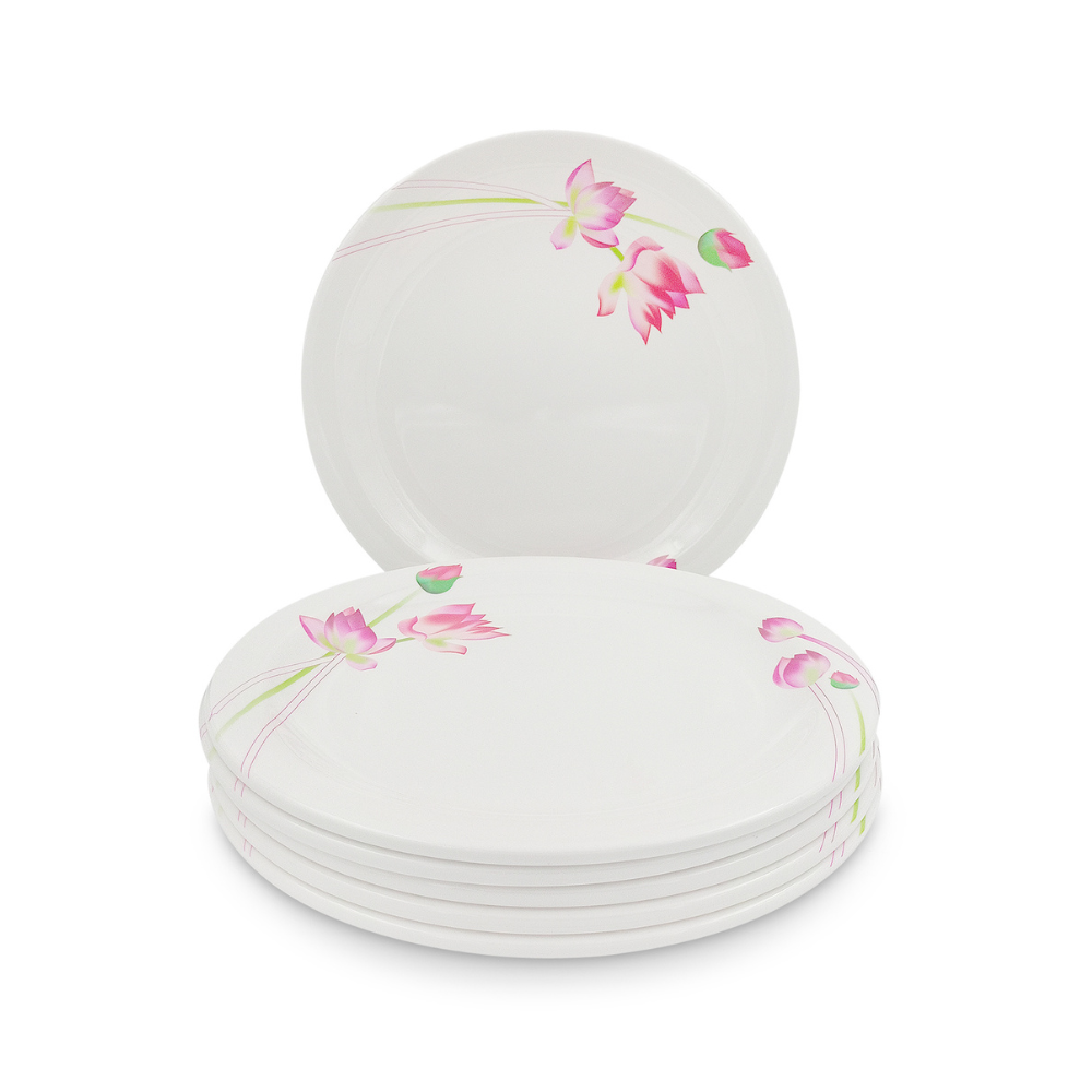 SUPERWARE, Plate Set - SWEETY TULIP | 6 Nos.
