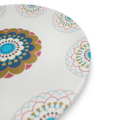 SUPERWARE, Plate Set - TURQUISE BLOOM | 6 Nos.