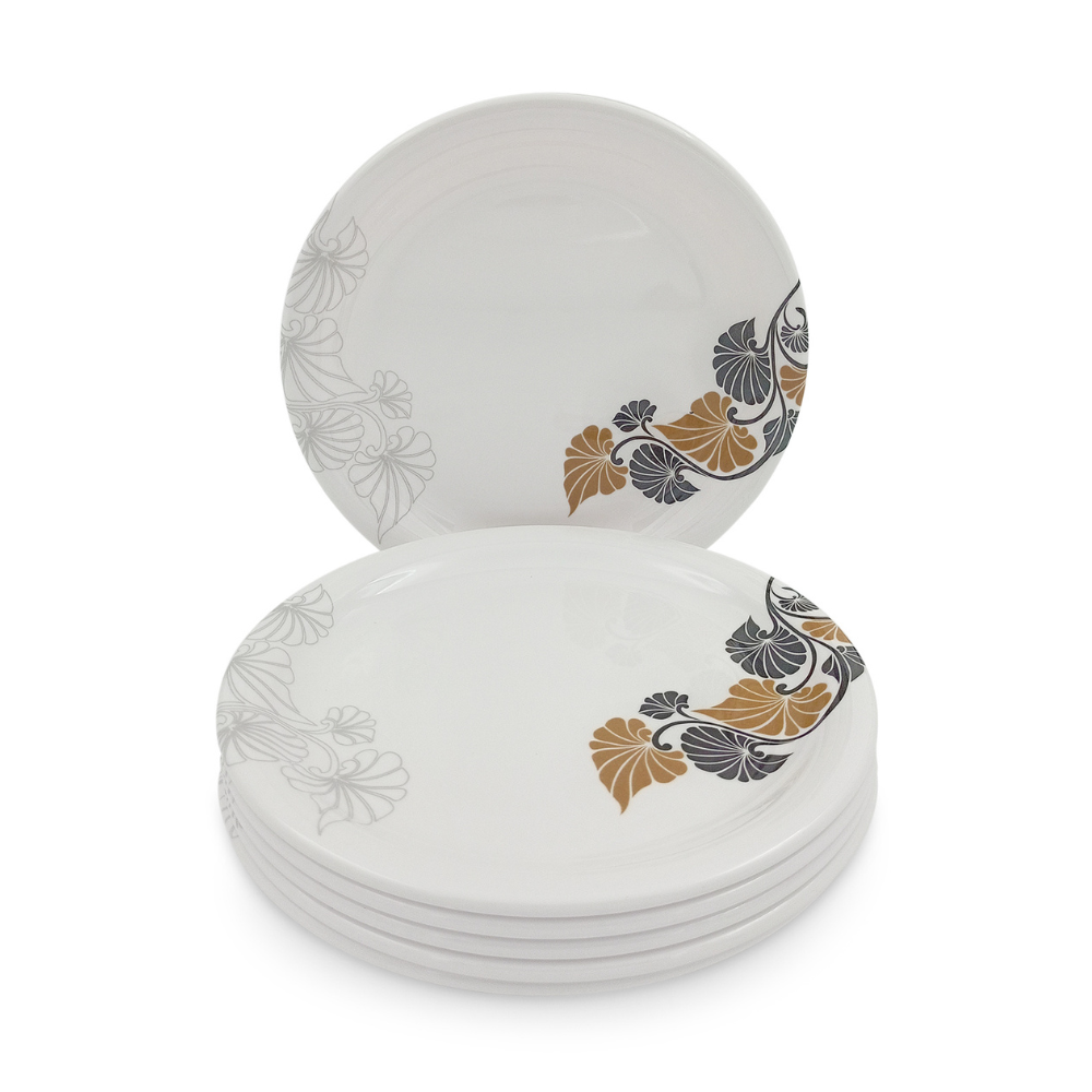 SUPERWARE, Plate Set - VEGETAL GOLD | 6 Nos.