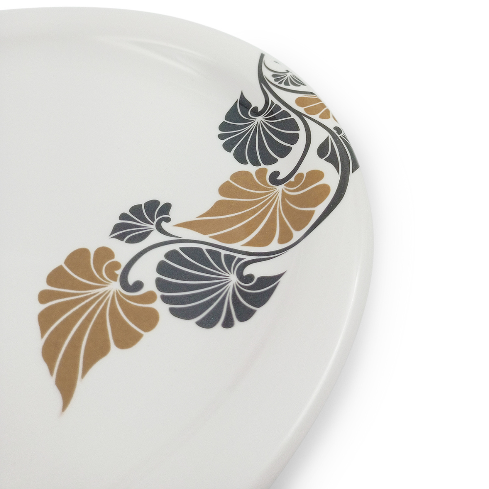 SUPERWARE, Plate Set - VEGETAL GOLD | 6 Nos.
