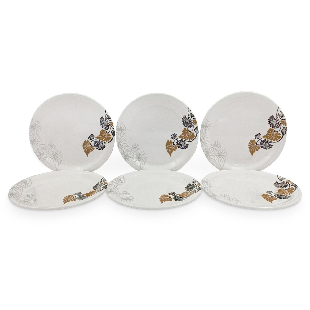 SUPERWARE, Plate Set - VEGETAL GOLD | 6 Nos.