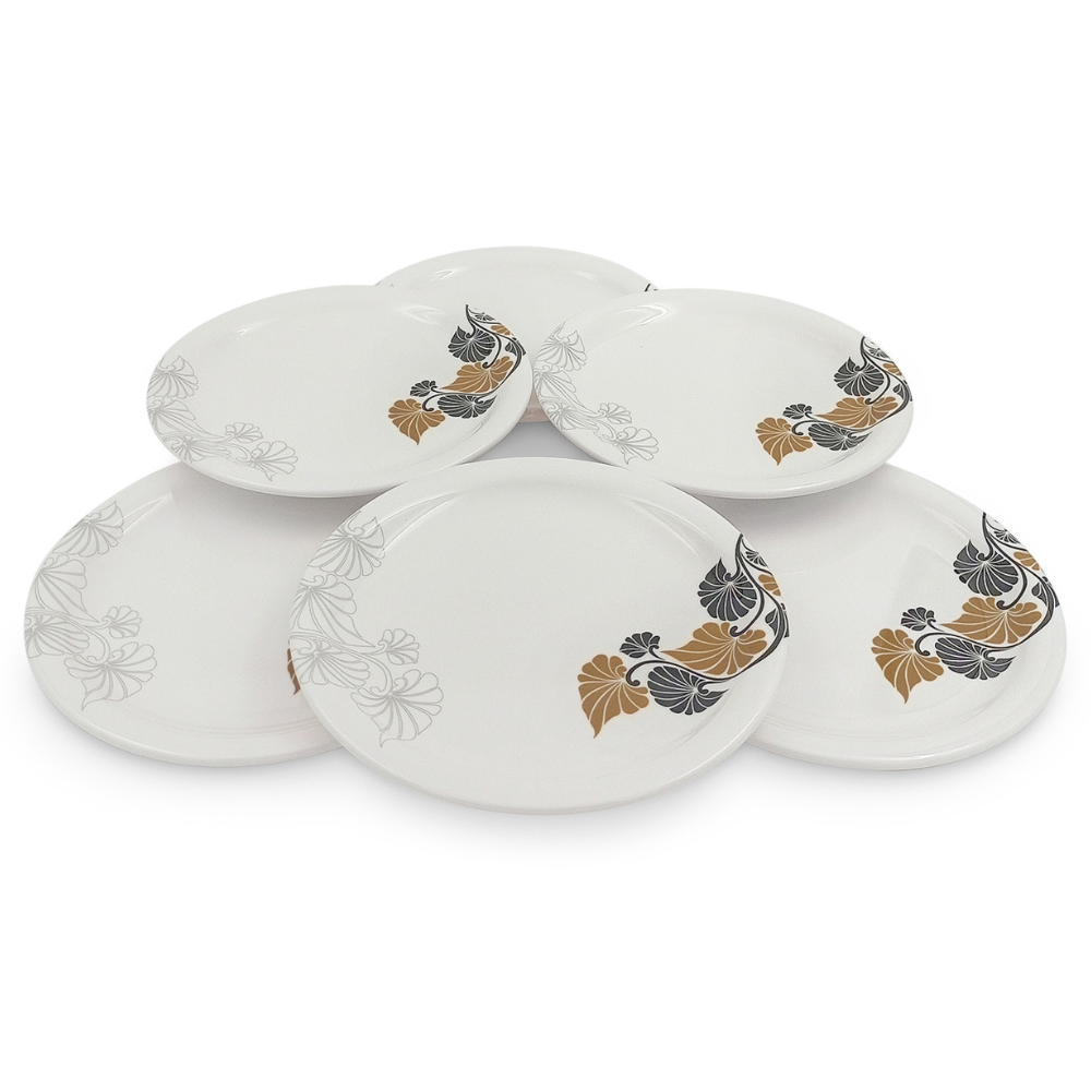 SUPERWARE, Plate Set - VEGETAL GOLD | 6 Nos.