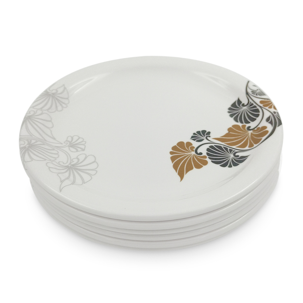 SUPERWARE, Plate Set - VEGETAL GOLD | 6 Nos.