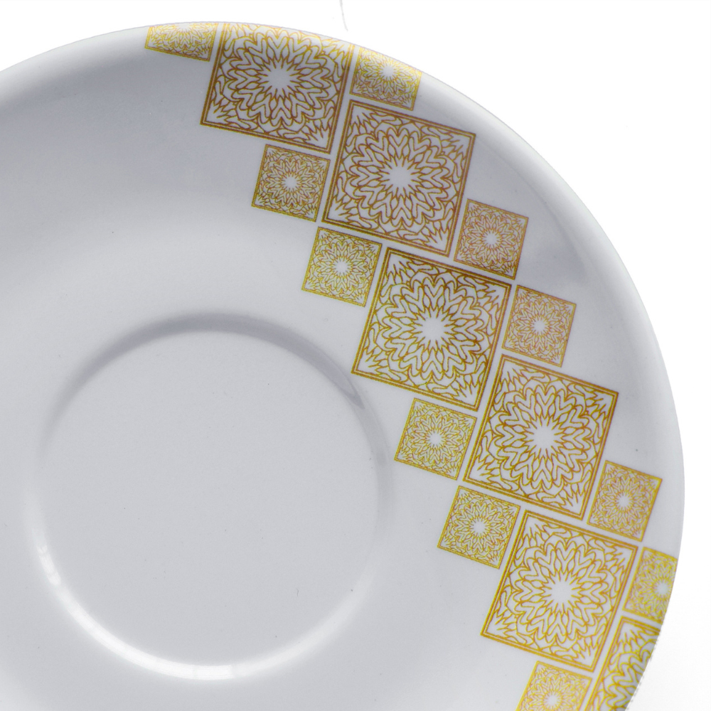 SUPERWARE, Soup Set - GOLDDEKO | Set Of 18 Pcs.