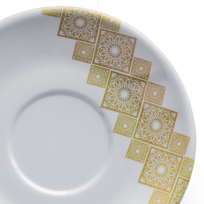 SUPERWARE, Soup Set - GOLDDEKO | Set Of 18 Pcs.