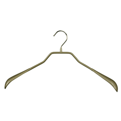 MAWA | Made in Germany | Metal Hanger Set | Jacket Hanger | Bodyform 42/L | Non-Slip Coating | 360° Rotatable Swivel Hook | Widened Shoulder Support | 5 Pieces