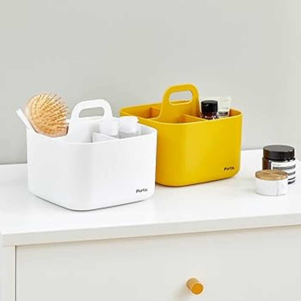 LITEM | Korea  | Porta Vita | Square Storage Box | Yellow