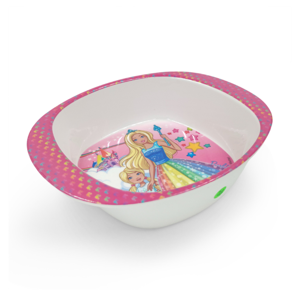 SUPERWARE | Pure Melamine | Kid Set - BARBIE SHINE | Set Of 5 Pcs.| Stain Free, Glazed Finish
