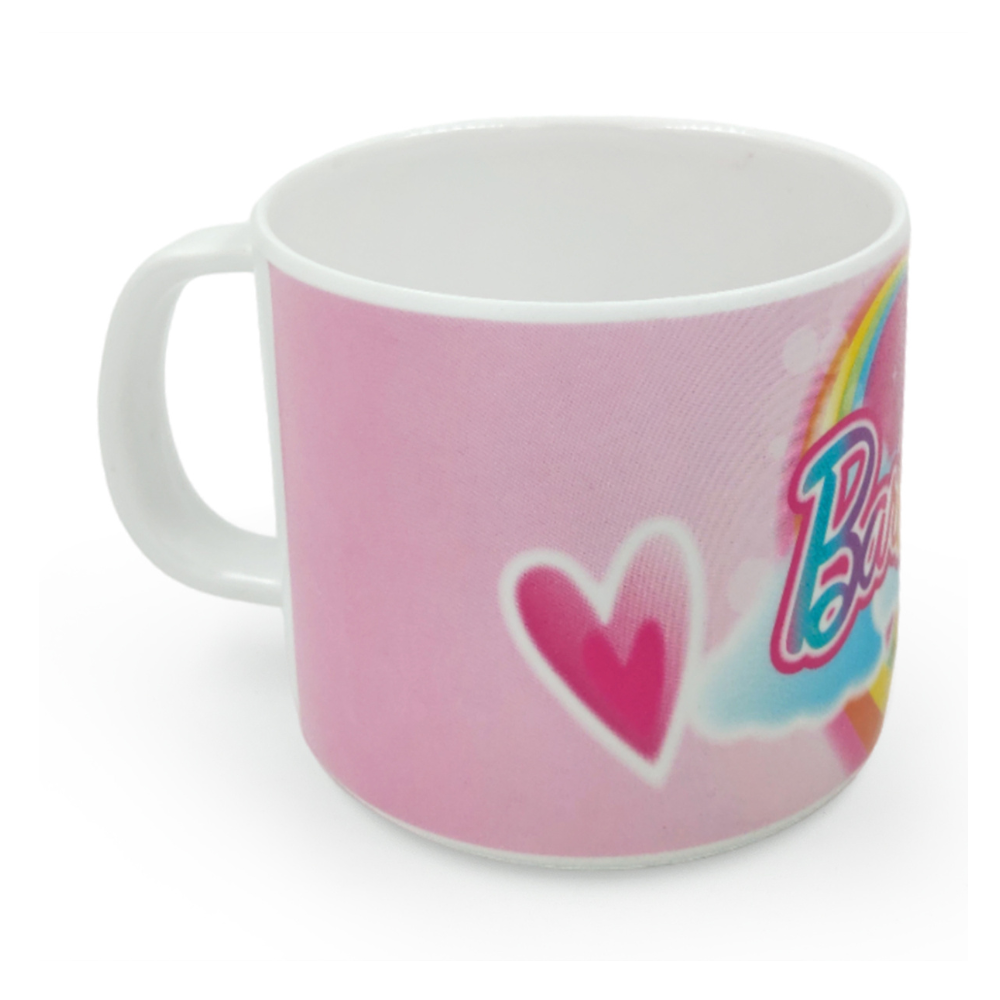 SUPERWARE | Pure Melamine | Kid Set - BARBIE SHINE | Set Of 5 Pcs.| Stain Free, Glazed Finish