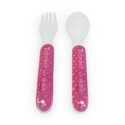 SUPERWARE | Pure Melamine | Kid Set - BARBIE SHINE | Set Of 5 Pcs.| Stain Free, Glazed Finish