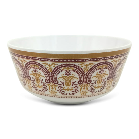 SUPERWARE | Pure Melamine | Katori Set - Vintage Maroon (3.5") | 6 Nos. | Stain Free, Glazed Finish