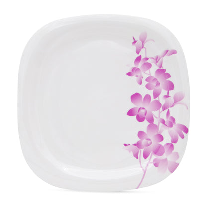 SUPERWARE | Pure Melamine | Buffet Plate Set – Purple Lilac (12.5”) | 6 Nos. | Stain Free, Glazed Finish