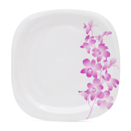 SUPERWARE | Pure Melamine | Buffet Plate Set – Purple Lilac (12.5”) | 6 Nos. | Stain Free, Glazed Finish