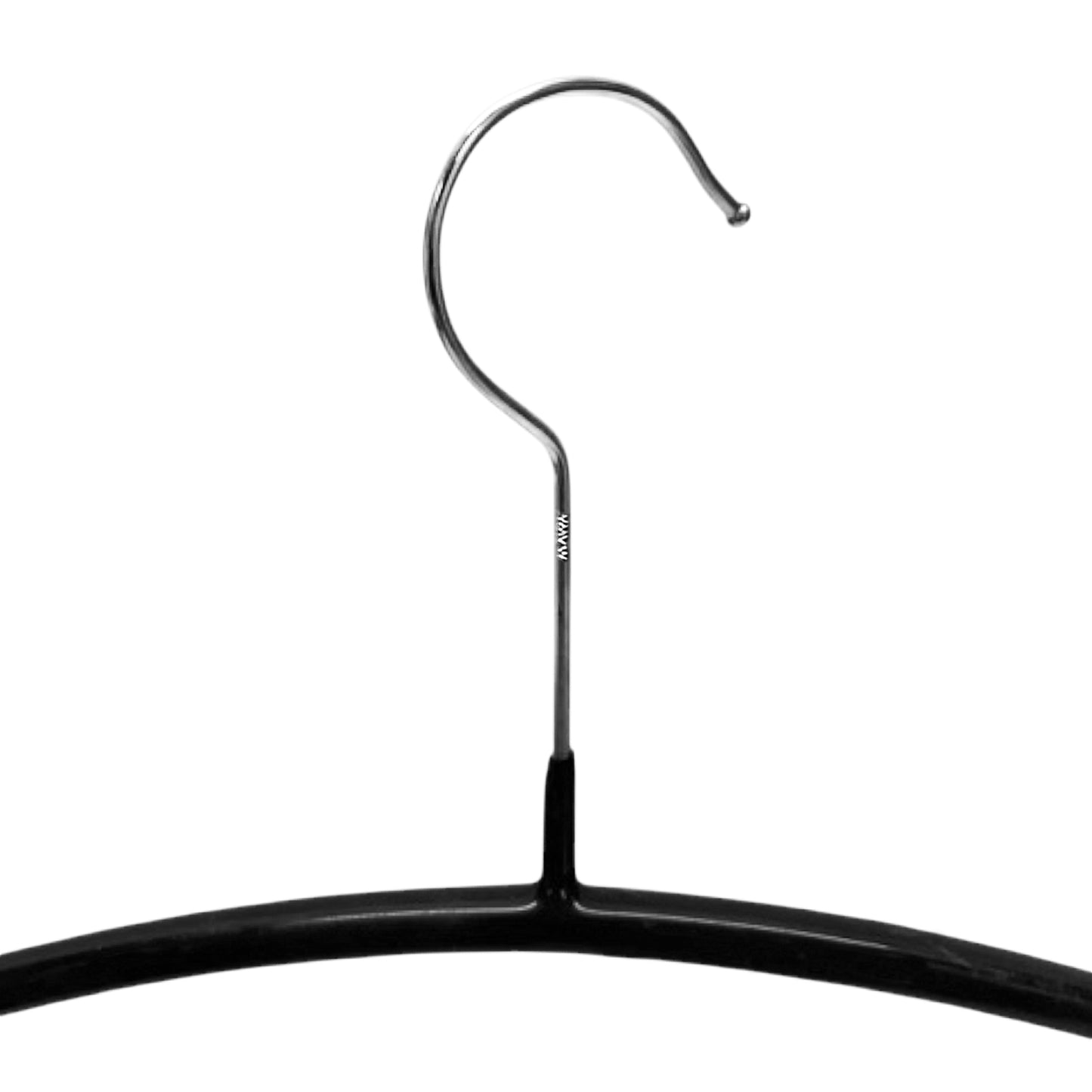 MAWA | Made in Germany | Metal Hanger Set | Top Hanger | Economic 40/P | Non-Slip Coating | 360° Rotatable Swivel Hook | Space Saver | 10 Pieces